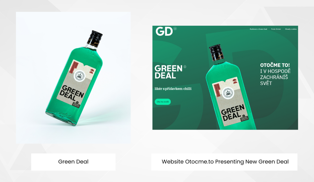 Website Otocme.to Presenting New Green Deal